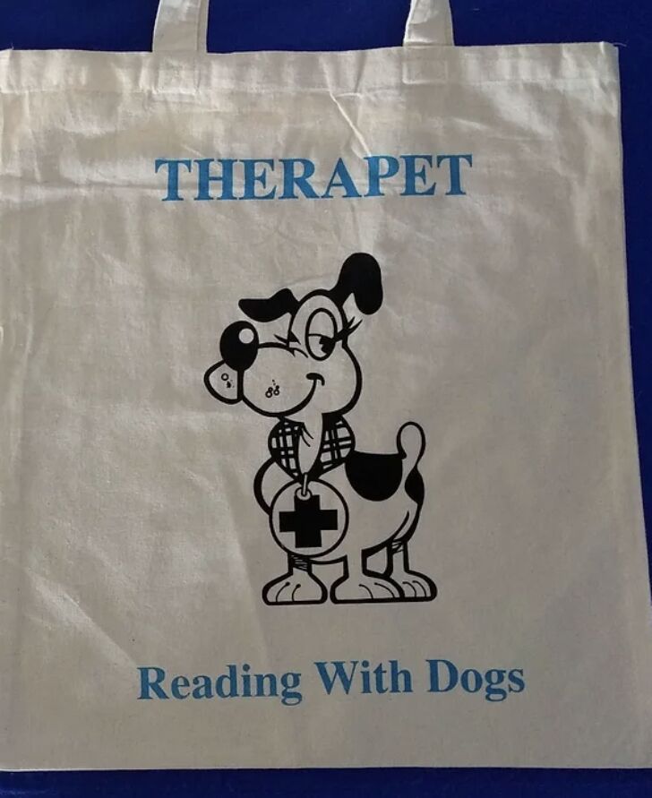 Therapet tote bag